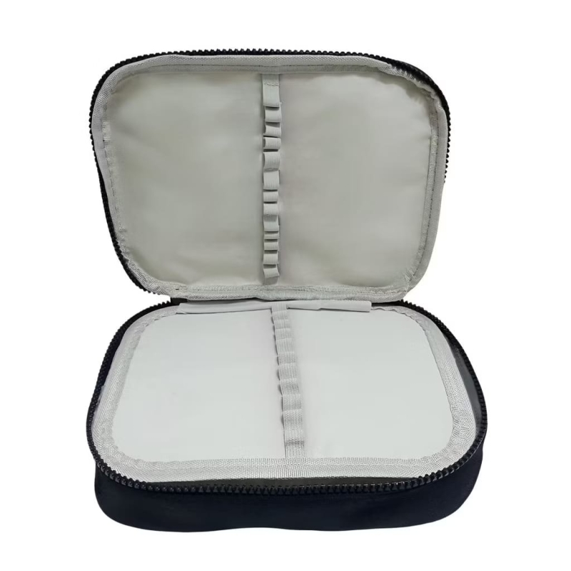 Estojo Box Em Crinkle Preto Yins - Imagem 2